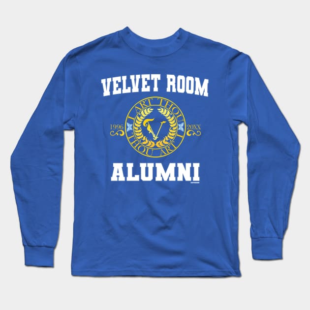 Velvet Room Alumni Long Sleeve T-Shirt by Chyanime